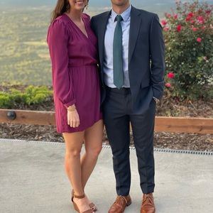 Boutique long sleeve mini dress